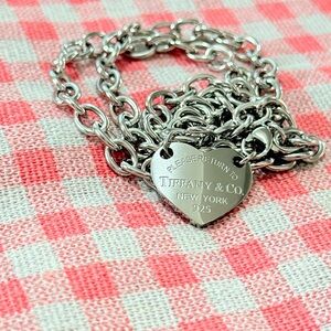 Tiffany & Co. Heart Chain Necklace